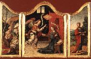 unknow artist Triptych France oil painting reproduction